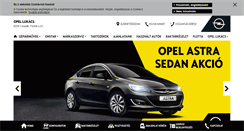 Desktop Screenshot of opellukacs.hu