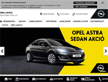 Tablet Screenshot of opellukacs.hu
